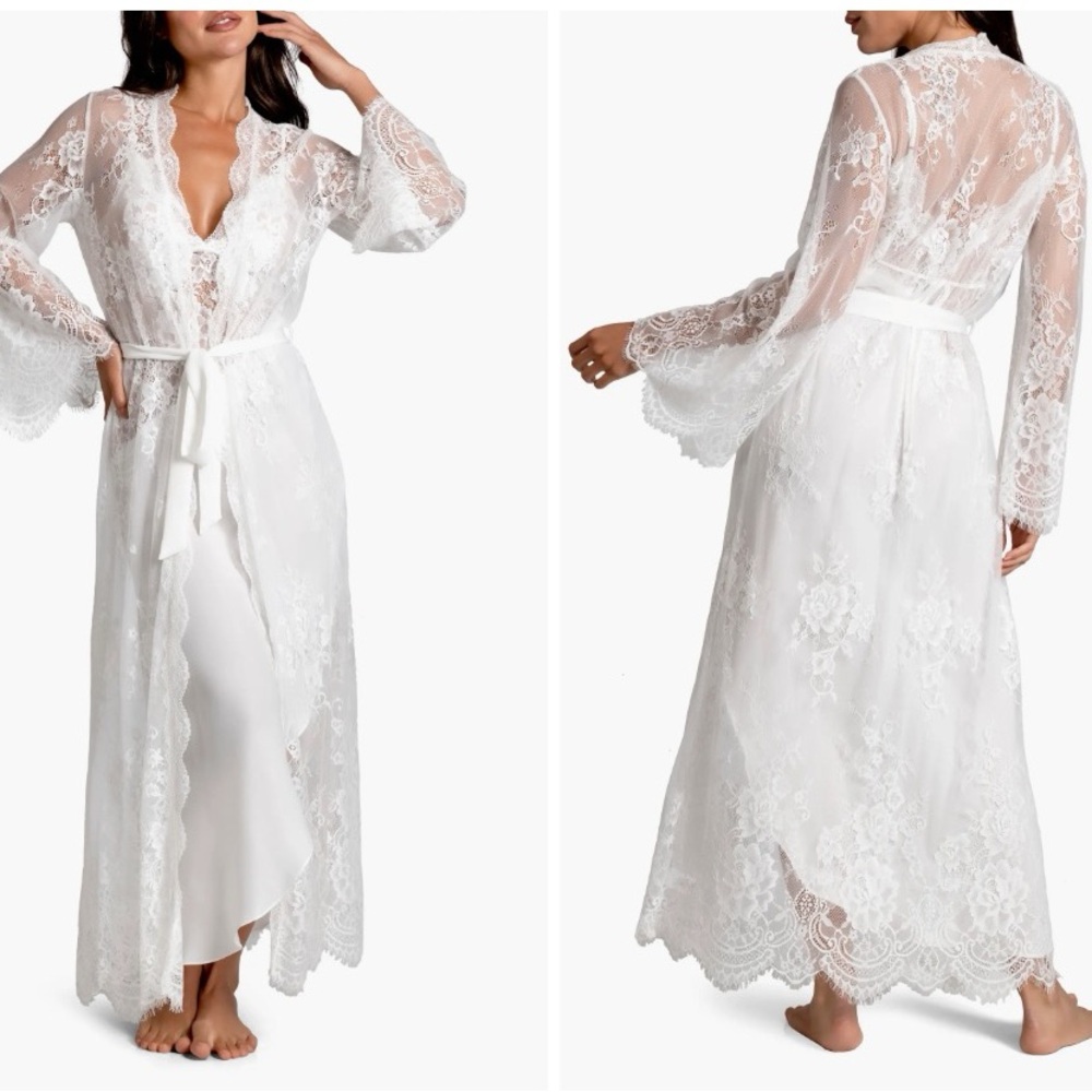 NORDSTROM marry me lace robe by jonquil- sold out online size xs/s